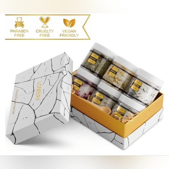 New Epsom Bath Salts Gift Basket Set - Picture 6 of 12